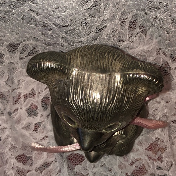 Vintage Godinger Silver Art Co. 1970’s Silver Plated Bear & Baby Bear Bank. - Picture 2 of 7